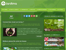 Tablet Screenshot of jardima.com